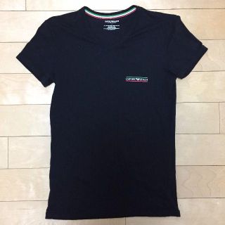 エンポリオアルマーニ(Emporio Armani)の【No.6】EMPORIO ARMANI Tシャツ ブラック M(Tシャツ/カットソー(半袖/袖なし))