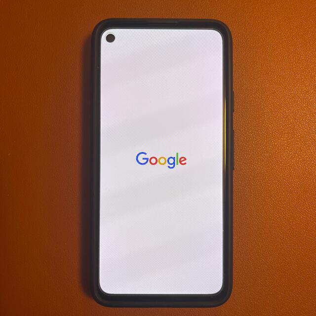 Google Pixel(グーグルピクセル)のpixel 4a(SIMフリー)+フィルムカバー(予備あり)+ケース+リング スマホ/家電/カメラのスマートフォン/携帯電話(スマートフォン本体)の商品写真