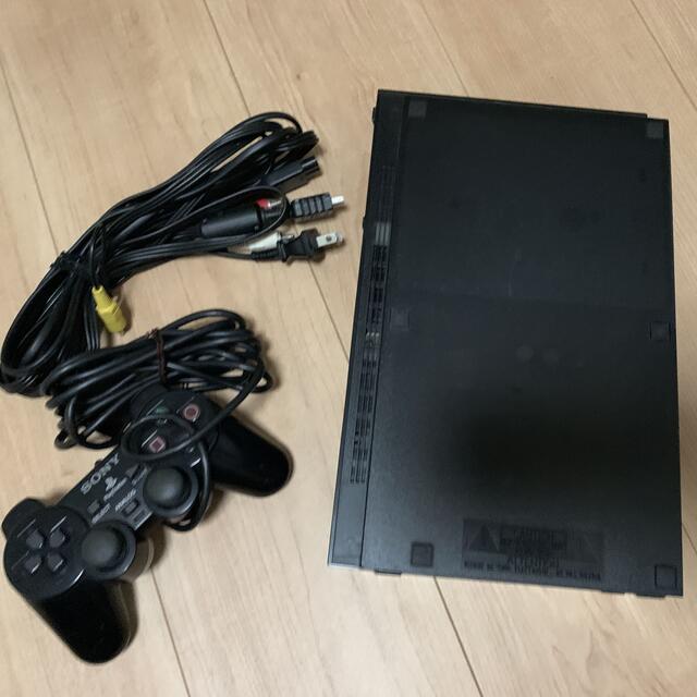 PlayStation2(プレイステーション2)のPlayStation2 プレステ　本体 エンタメ/ホビーのゲームソフト/ゲーム機本体(家庭用ゲーム機本体)の商品写真