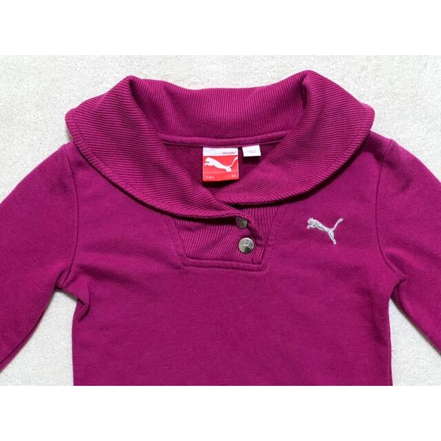 PUMA(プーマ)のPUMA  キッズ　女の子　長袖　ワンピース　スカート　6X キッズ/ベビー/マタニティのキッズ服女の子用(90cm~)(ワンピース)の商品写真