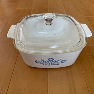 パイレックス(Pyrex)のPyrex コーニングウェア　耐熱ガラス蓋　パイロセラム鍋ホーロー鍋　タッパー(容器)