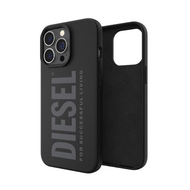 DIESEL(ディーゼル)の◆DIESELディーゼル◆ iPhoneケース ブラック 黒  スマホ/家電/カメラのスマホアクセサリー(iPhoneケース)の商品写真