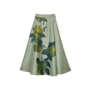 アメリヴィンテージ(Ameri VINTAGE)のELLIE ASYMMETRY PLEATS SKIRT(ロングスカート)