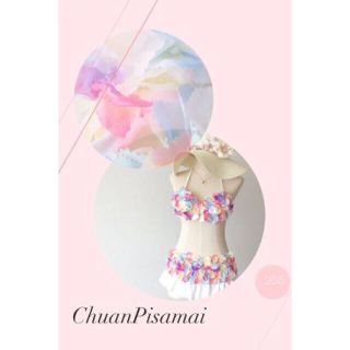 チュアンピサマイ(Chuan Pisamai)のチュアンピサマイ『かわいいmixカラースカート』 (水着)