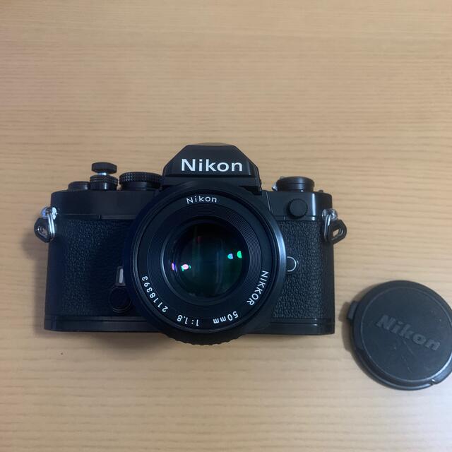 新しい季節 - Nikon Nikon 完動品 f1.8 50mm NIKKOR AI + FM フィルムカメラ
