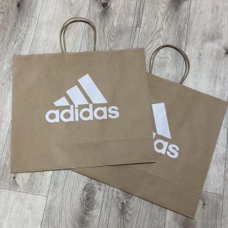 アディダス(adidas)のadidas アディダス 紙袋 大サイズ アディダスショップ袋　大きいサイズ(ショップ袋)