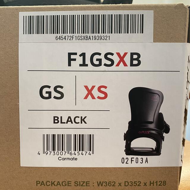 箱・保証書付き】FLUX 20-21 GSモデル ビンディング 箱・保証書付き】FLUX 20-21 GSモデル ビンディング
