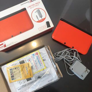 ★極美品！人気カラー！3DSLL リミテッドパック オレンジ×ブラック 送料込