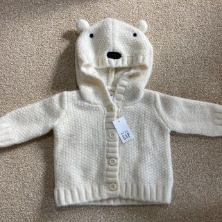 ベビーギャップ(babyGAP)のgap ベビー　くまニットカーディガン(カーディガン/ボレロ)