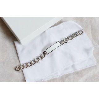 マルタンマルジェラ(Maison Martin Margiela)の早い者勝ち！18aw Margiela マルジェラ IDブレスレット　S(ブレスレット)