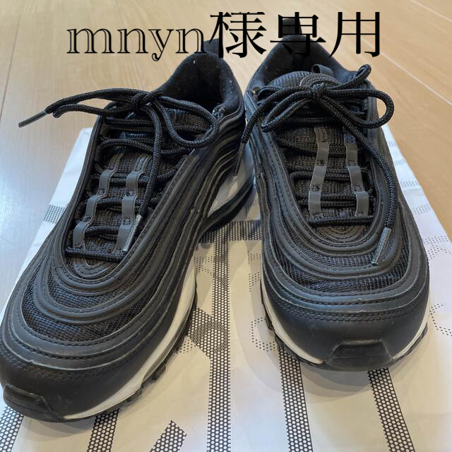 NIKE AIR MAX 97 ブラック　US7  24センチスニーカー