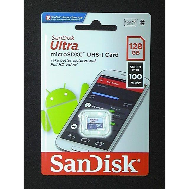 SanDisk(サンディスク)のmicroSDXC 128GB 100MB/s（複数アリ）◆SanDisk エンタメ/ホビーのゲームソフト/ゲーム機本体(その他)の商品写真