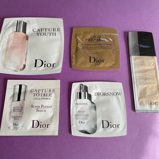 Dior(ディオール)の新品未開封品♡Dior♡大人気スキンケア♡5点セット♡ コスメ/美容のキット/セット(サンプル/トライアルキット)の商品写真