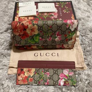 グッチ(Gucci)のGUCCI 長財布 ブルームス(財布)