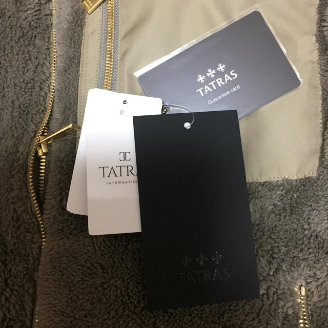 新品・ギャランティカード付 タトラス ボアフリースパーカー SAI モカ