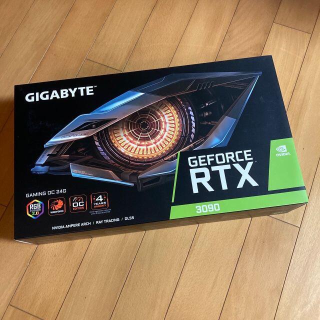 PCパーツ【新品未開封】RTX 3090 GIGABYTE GAMING OC 24G