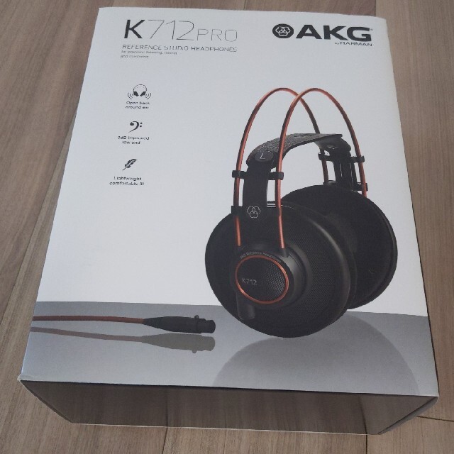 新品　AKG ( アーカーゲー )K712 PRO 開放型 スタジオヘッドホン