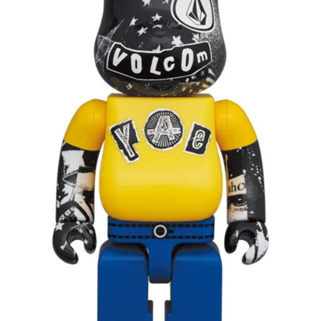 MEDICOM TOY(メディコムトイ)のBe@rbrick   Volcom MEDICOM TOY400%100%新品 エンタメ/ホビーのフィギュア(その他)の商品写真