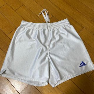 アディダス(adidas)の【本日お値下げ中】adidas白パン【150㌢】(ウェア)