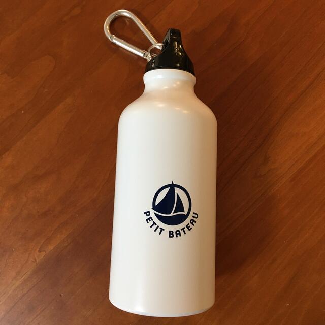 PETIT BATEAU(プチバトー)のプチバトーノベルティアルミマウンテンボトル400ml インテリア/住まい/日用品のキッチン/食器(タンブラー)の商品写真