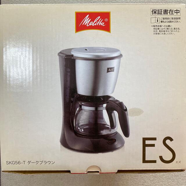 Melitta コーヒーメーカー SKG56/T スマホ/家電/カメラの調理家電(コーヒーメーカー)の商品写真