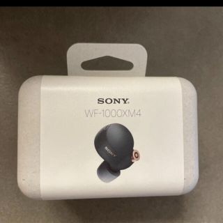 ソニー(SONY)の新品未開封 SONY WF-1000XM4 BM ブラック(ヘッドフォン/イヤフォン)