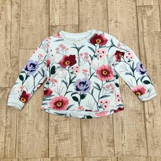 エイチアンドエム(H&M)のH&M kids86 花柄トップス(Tシャツ/カットソー)