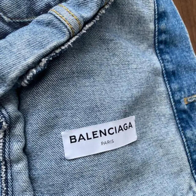 BALENCIAGA - バレンシアガ デニムジャケット Gジャンの通販 by BALENCIAGA - バレンシアガ デニムジャケット Gジャンの通販 by