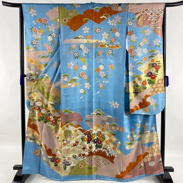 振袖 美品 逸品 身丈165.5cm 裄丈65cm 正絹