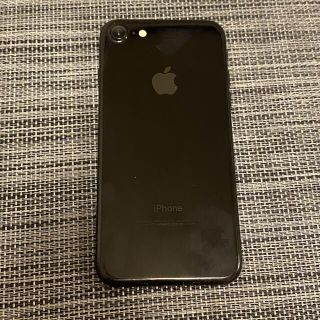 アップル(Apple)のiPhone iPhone7 ブラック　SIMフリー iPhone本体 128(スマートフォン本体)