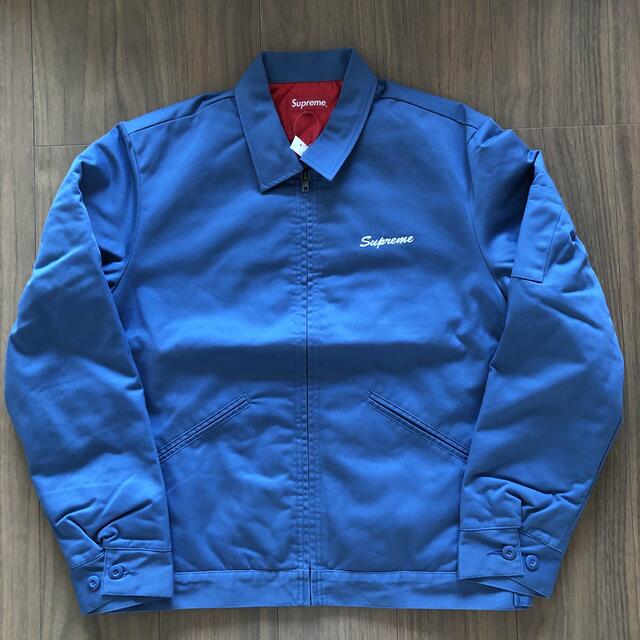 Supreme PlayBoy Work Jacket ブルーＭ