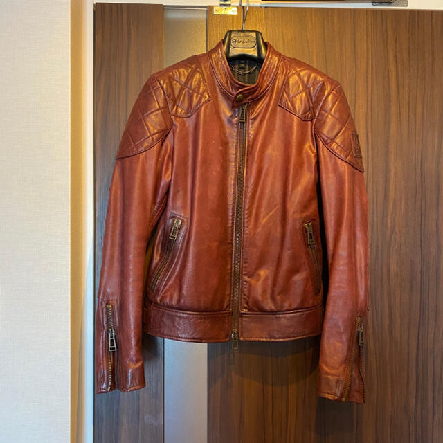 BELSTAFF   ベルスタッフ ライダース OUTLAW hand waxed leatheの通販