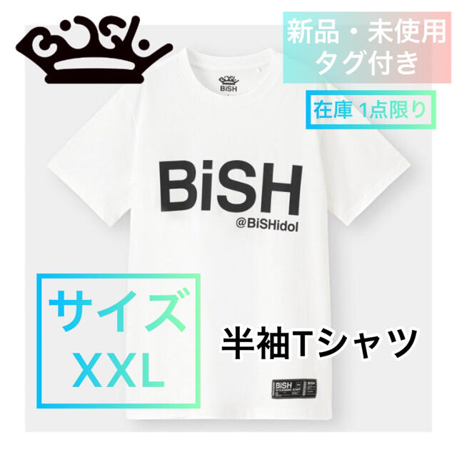 GU(ジーユー)の【最終値下げ価格】BiSH × GU コラボ Tシャツ メンズのトップス(Tシャツ/カットソー(半袖/袖なし))の商品写真