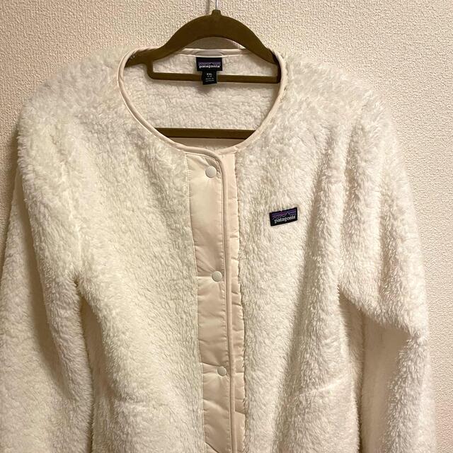 patagonia(パタゴニア)の【値下げ】パタゴニアガールズロスガトスカーディガンBirchWhite  XXL レディースのジャケット/アウター(ブルゾン)の商品写真