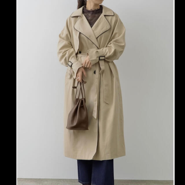 リ エディ トレンチコート 新品 レディースのジャケット/アウター(トレンチコート)の商品写真