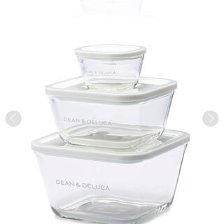 ディーンアンドデルーカ(DEAN & DELUCA)のDEAN&DELUCA ガラス密閉パック&レンジ　3種類セット(容器)