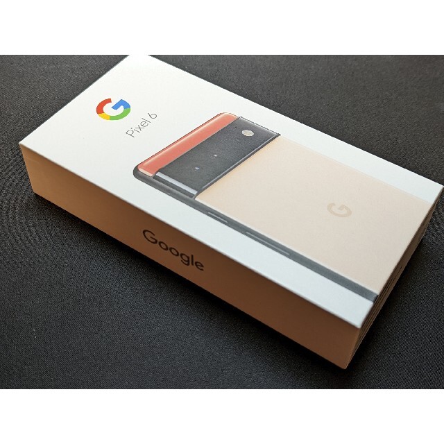 【保護フィルム付】Google Pixel6Kinda Coral 128GB