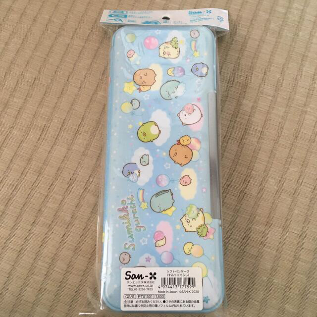 サンエックス(サンエックス)の【新品】すみっコぐらし　筆箱　ソフトペンケース インテリア/住まい/日用品の文房具(ペンケース/筆箱)の商品写真