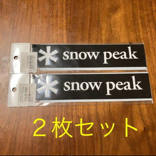 スノーピーク(Snow Peak)の【新品】snow peak/スノーピークロゴステッカー アスタリスクS ２枚(その他)