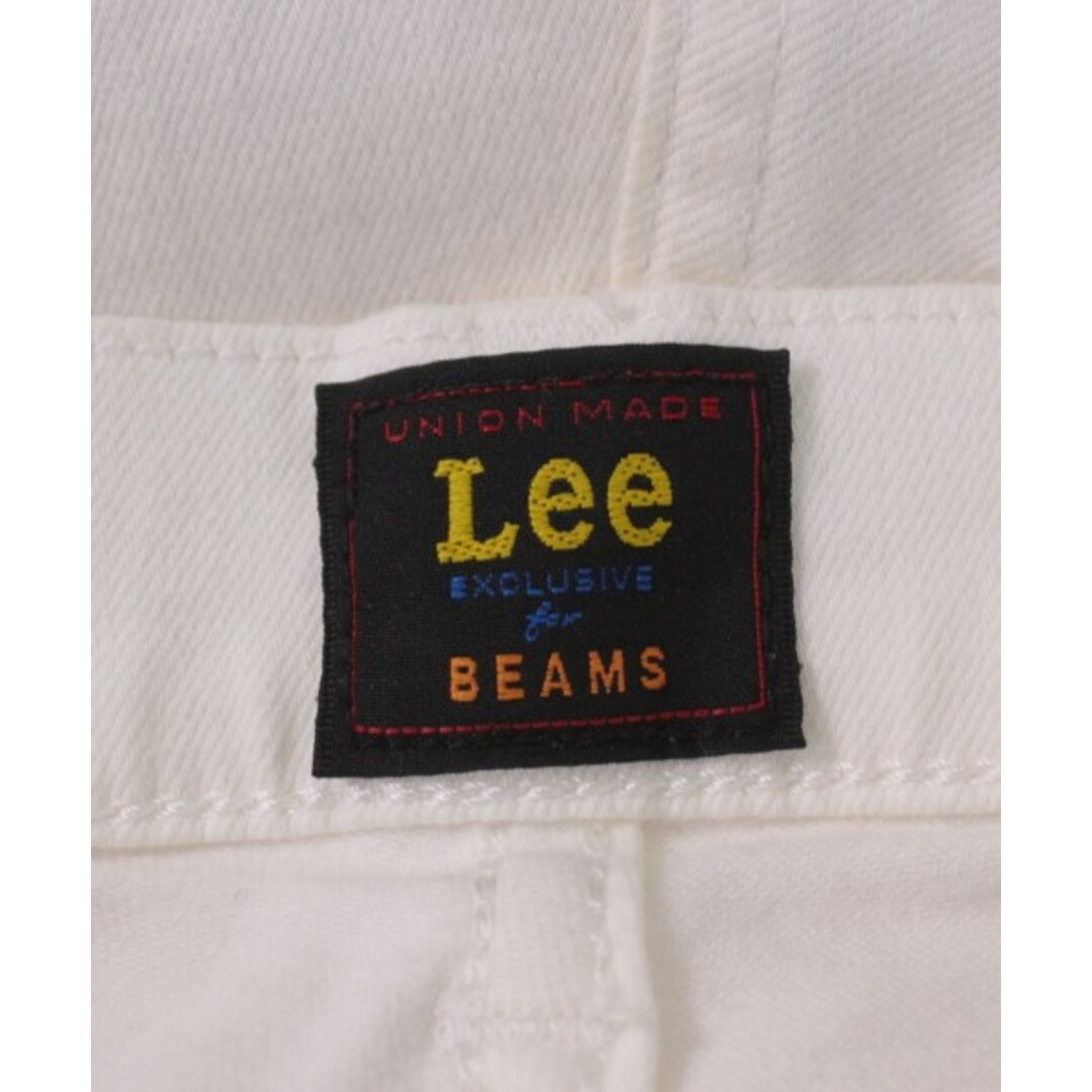 Lee(リー)のLee リー デニムパンツ 28(S位) 白(デニム) 【古着】【中古】 メンズのパンツ(デニム/ジーンズ)の商品写真