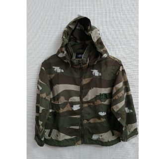 ザノースフェイス(THE NORTH FACE)の美品！ノースフェイス　キッズ　迷彩　ジャケット 100(ジャケット/上着)