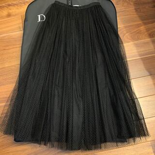 ディオール(Christian Dior) チュールスカート ロングスカート/マキシ 