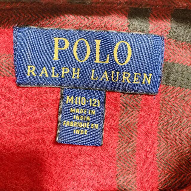 POLO RALPH LAUREN(ポロラルフローレン)のRalph Lauren 150 ネルシャツ キッズ/ベビー/マタニティのキッズ服男の子用(90cm~)(Tシャツ/カットソー)の商品写真