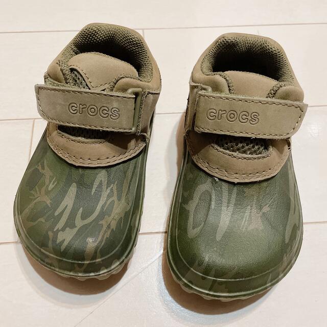 crocs(クロックス)のCROCS シューズ　16cm キッズ/ベビー/マタニティのキッズ靴/シューズ(15cm~)(スニーカー)の商品写真