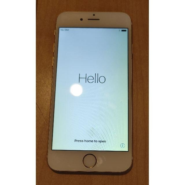 Apple(アップル)のiPhone 6 Gold 64GB docomo 箱付き スマホ/家電/カメラのスマートフォン/携帯電話(スマートフォン本体)の商品写真