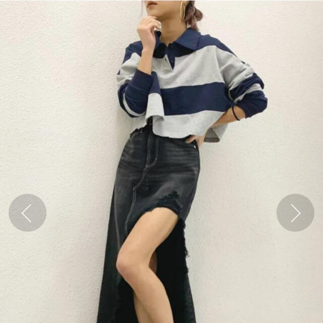 GYDA ジェイダ GYDA アシメロングスカートライクショーパン