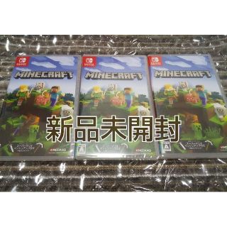 新品未開封 マインクラフト switch セット(家庭用ゲームソフト)