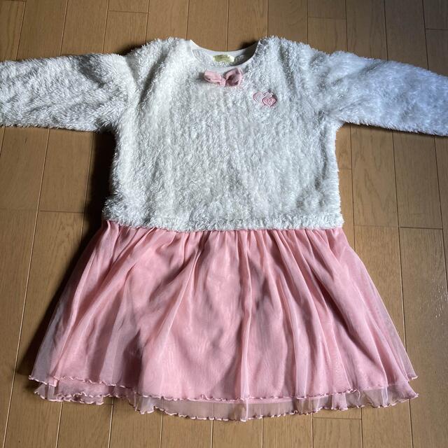 ワンピース　130 キッズ/ベビー/マタニティのキッズ服女の子用(90cm~)(ワンピース)の商品写真