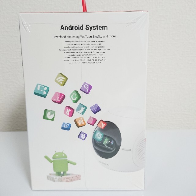 ANDROID(アンドロイド)のAnker Nebua Astro Android搭載モバイルプロジェクター スマホ/家電/カメラのテレビ/映像機器(プロジェクター)の商品写真