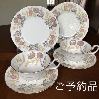 【希少品】ウェッジウッド★ゴールデンコックレル★ディナー皿4枚とおまとめ